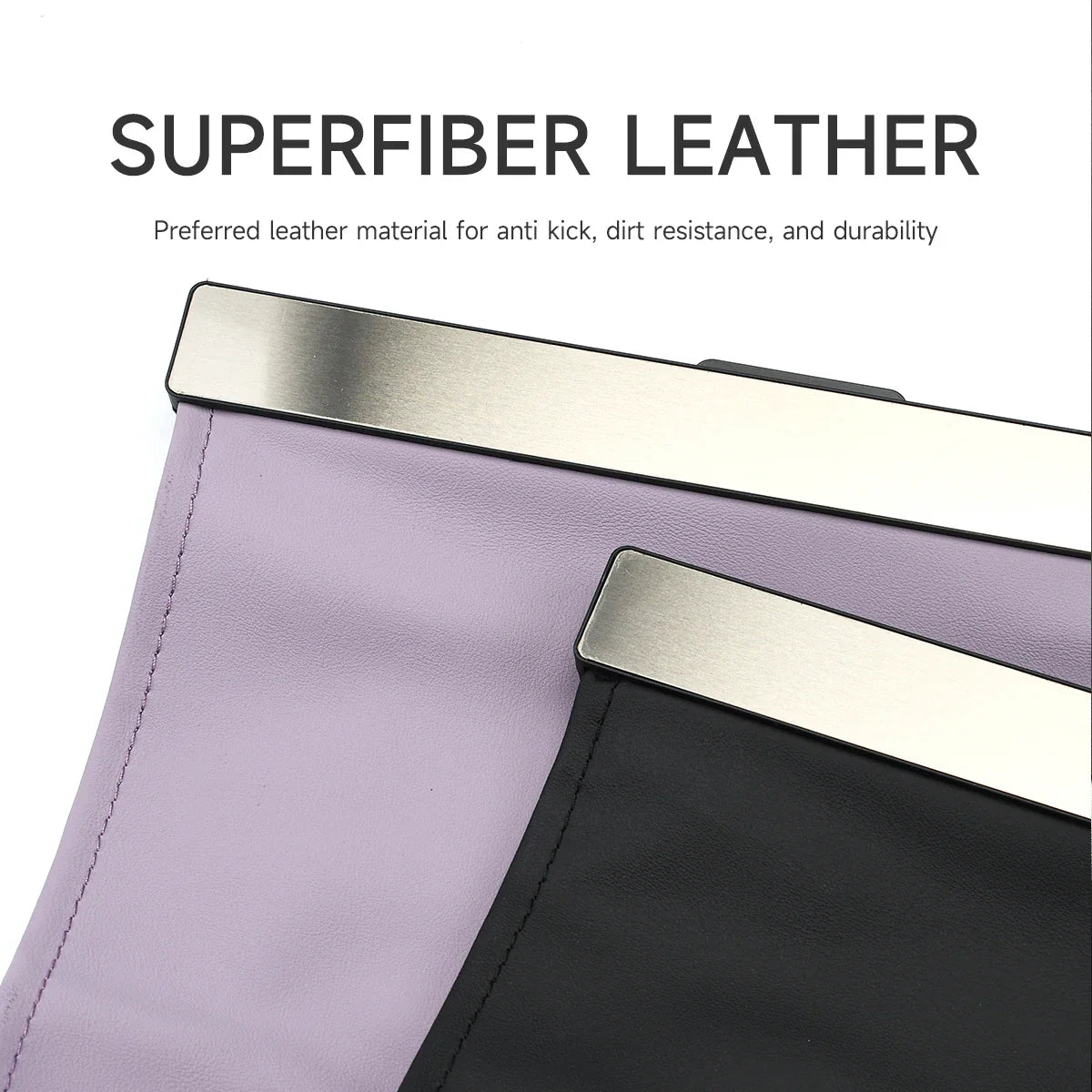 Car Garbage Bag with LED Waterproof Magnetic Adsorption Storage Bag Seat Hanging Trash Can Leather Storage Pocket Leak-Proof