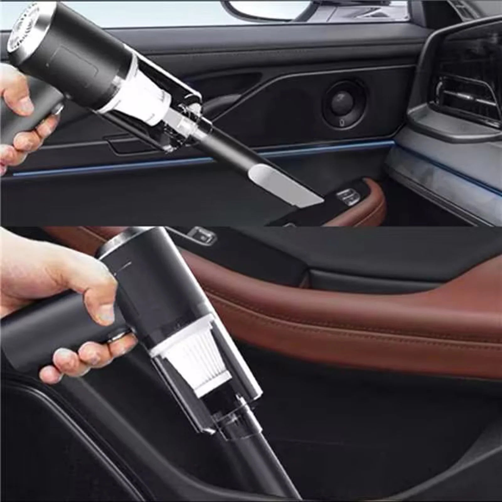 Cordless Handheld Car Vacuum Cleaner, 120W Powerful Suction Mini Household Compact Vacuum, Mini Dusts Buster with USB Portable Vacuum Cleaner Clearance under 10